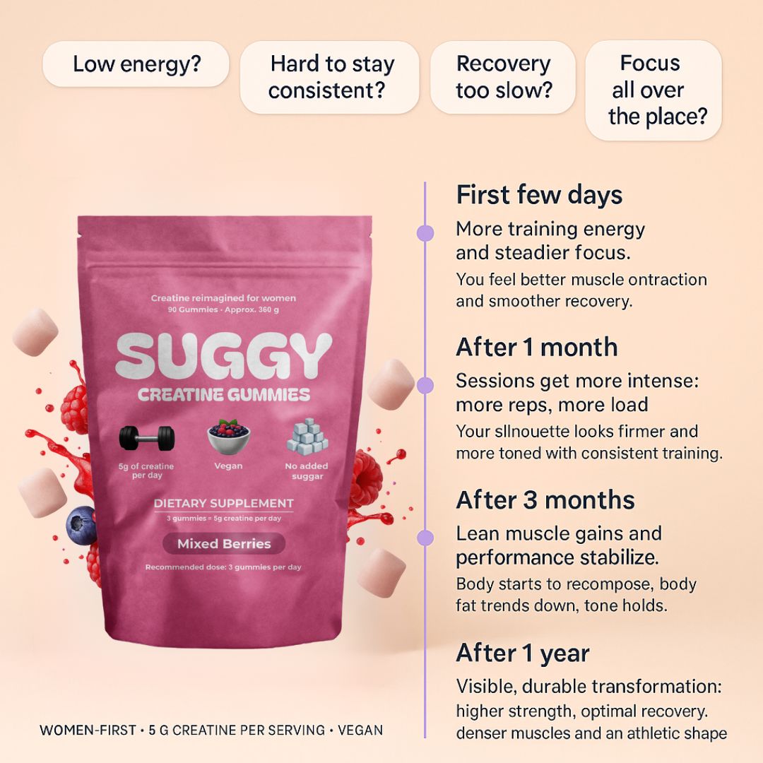 Creatine gummies - for women